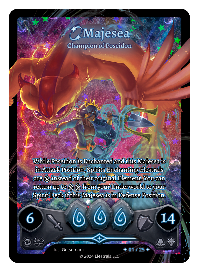 Majesea - Champion of Poseidon - XX/25